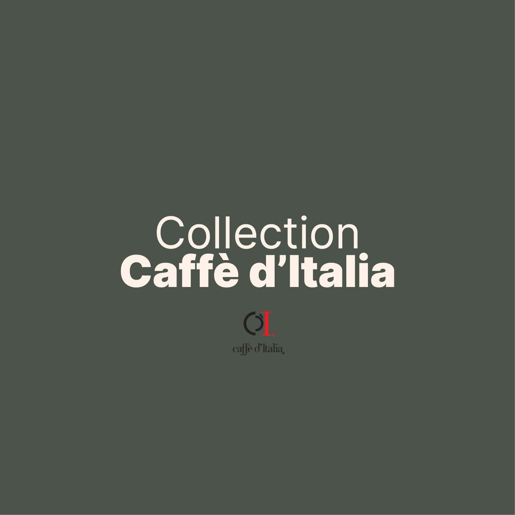 Sélection Caffè d'Italia