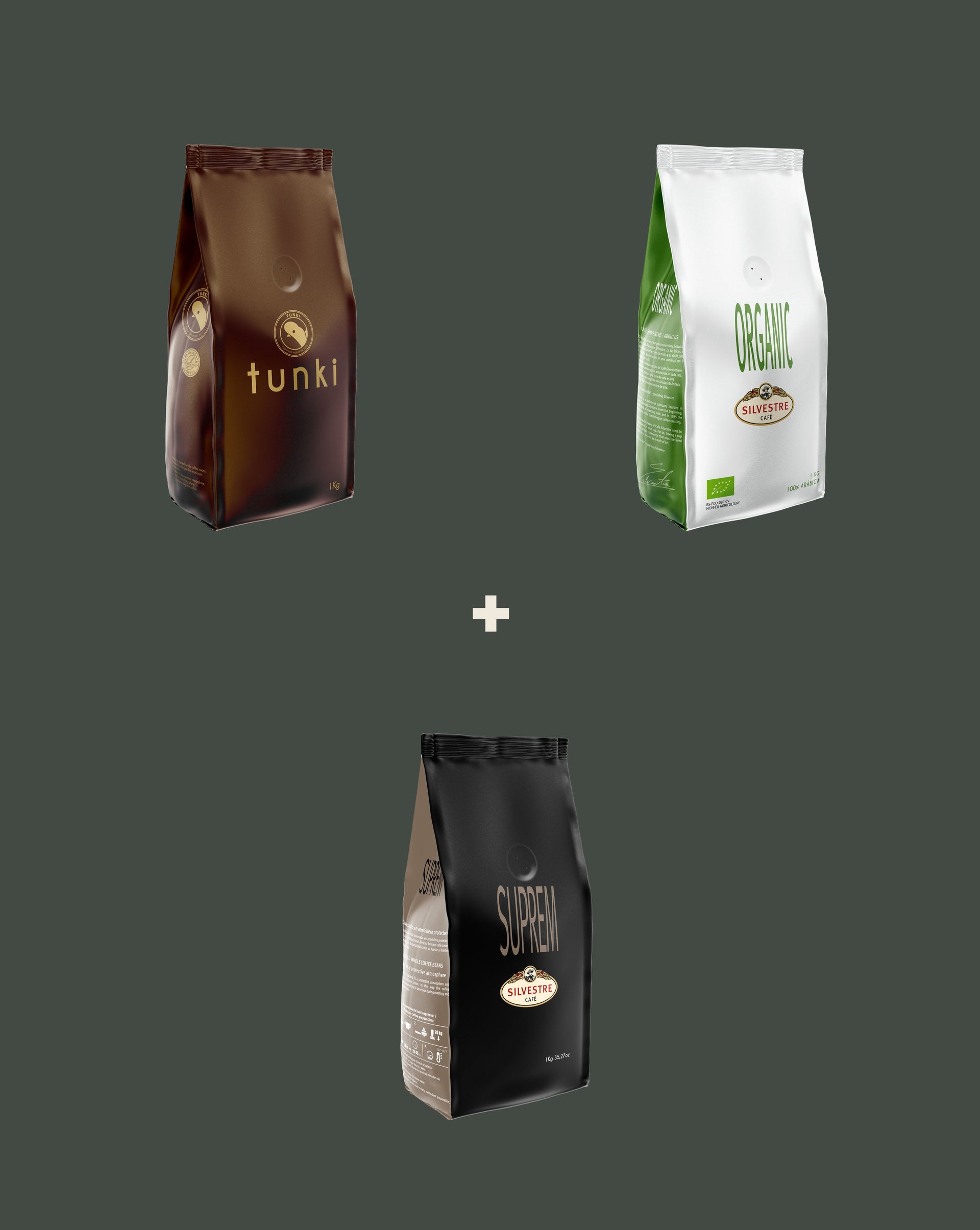 Découvrez l'Excellence des Cafés Arabica : Pack Grains 100% Arabica, 3KG - Une élégante collection de saveurs uniques
