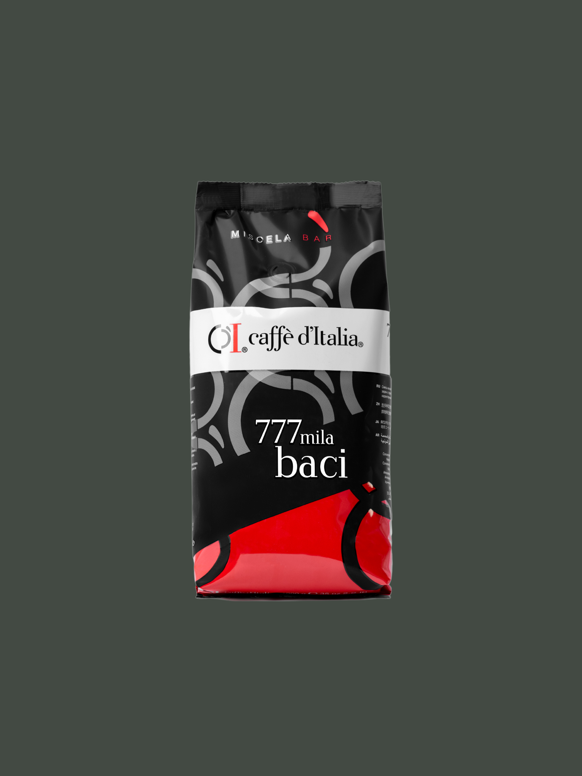 777 Mila BACI par Caffè d'Italia : Café Grain 1KG